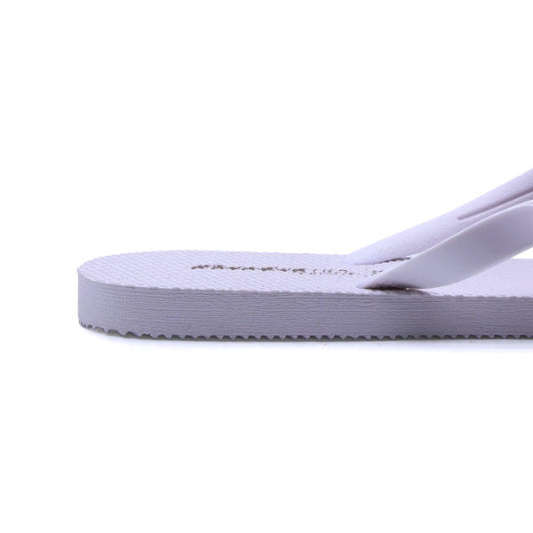 BR White Beach Shell Flip Flops