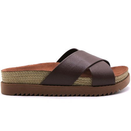 BR Brown Crossover Cork Slides