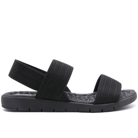 BR Reflex Tech Black Knit Sandal