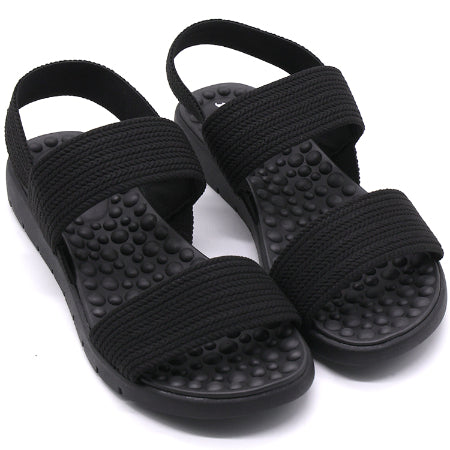 BR Reflex Tech Black Knit Sandal