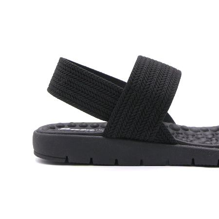 BR Reflex Tech Black Knit Sandal