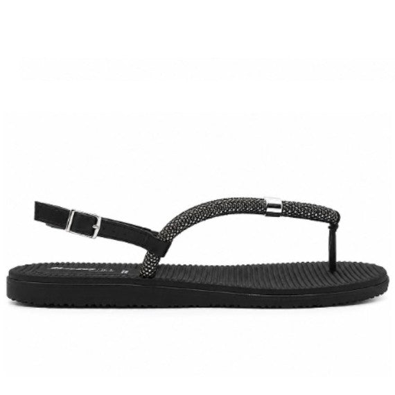 BR Black Sparkle Sandals