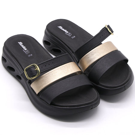 BR Airwalk Black & Gold Slide