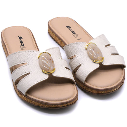 BR White Cork Comfort Slides