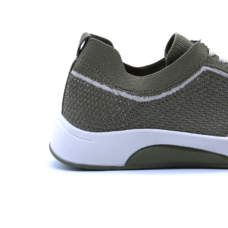 Br Olive Knit Comfort Sneakers
