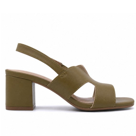 BR Green Cutout Sandal