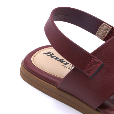BR Burgundy Statement Thong Sandals