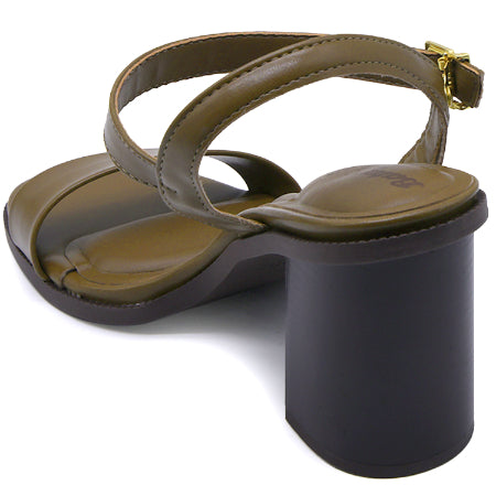 BR Green Minimalist Block Heels