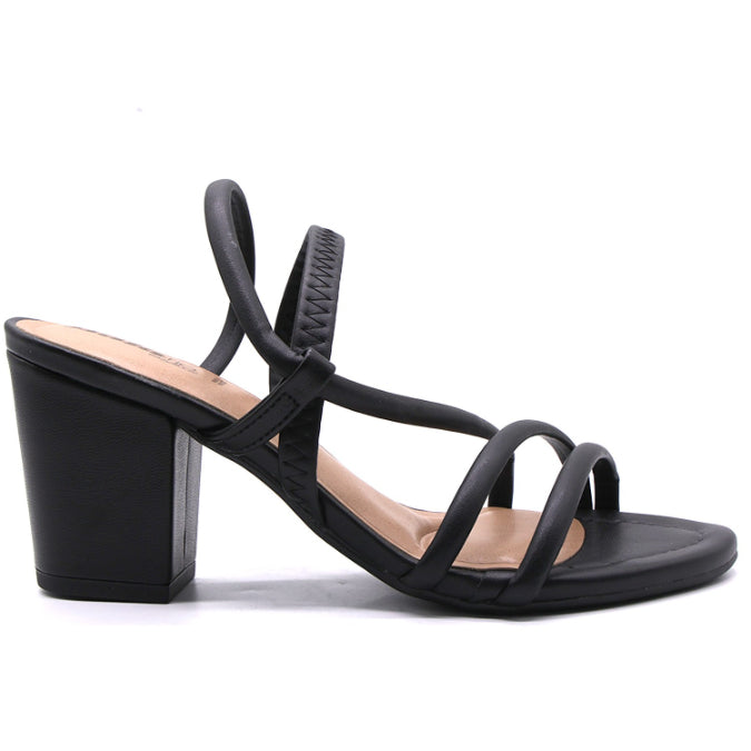 BR Black Strappy Sandals