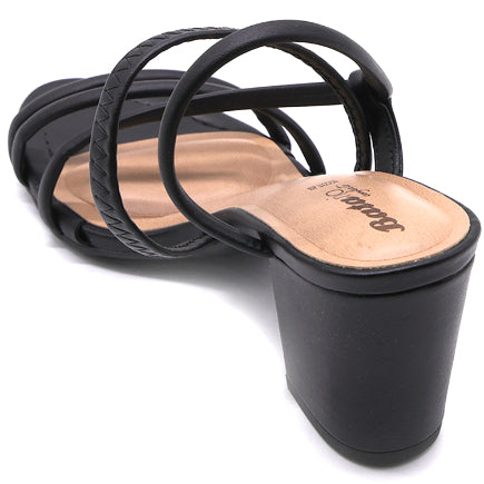 BR Black Strappy Sandals