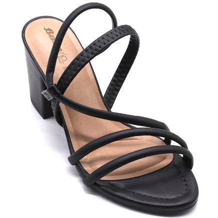 BR Black Strappy Sandals