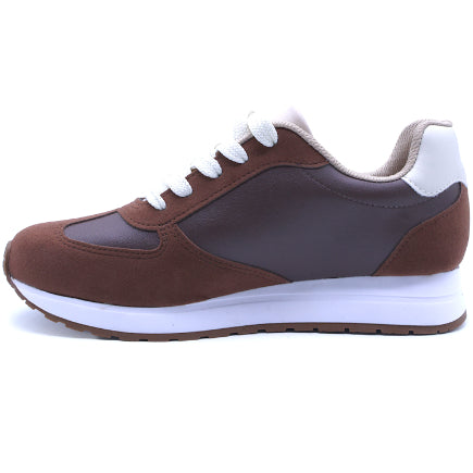 BR Brown Retro Sneakers
