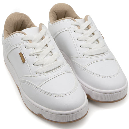 BR White Court Sneakers