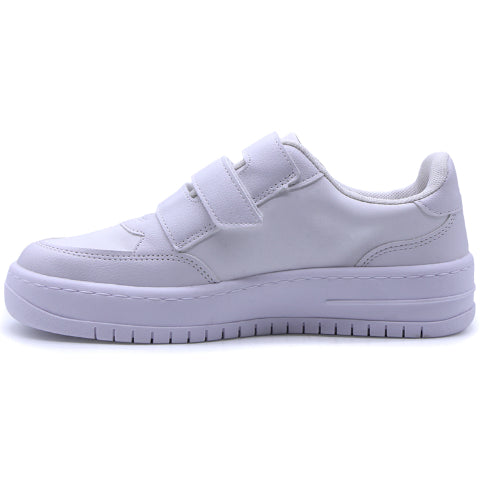 BR White Velcro Sneakers