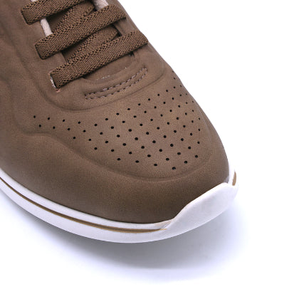 BR Comfy Brown Slide-Ons