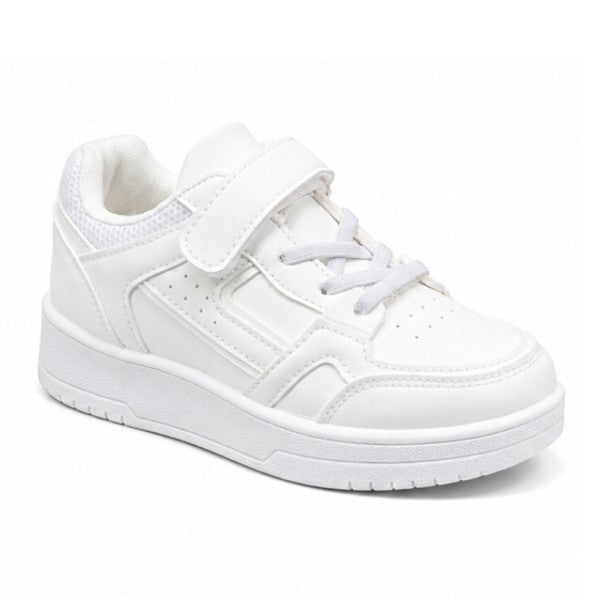 BR Classic Velcro All White Sneakers