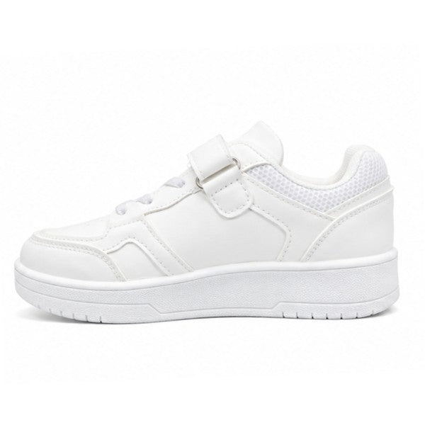 BR Classic Velcro All White Sneakers