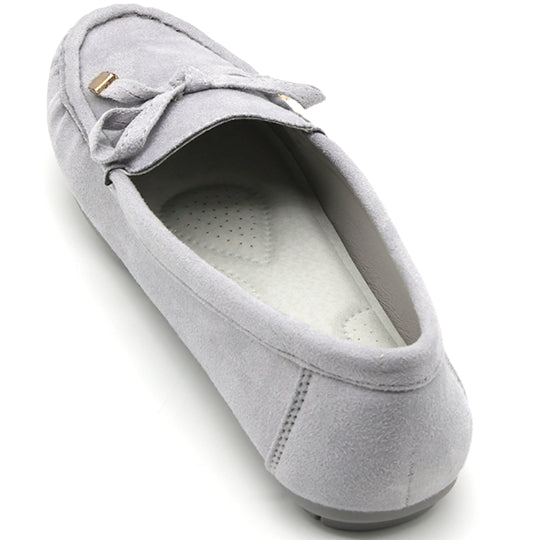 Grey Ultra-Flex Moccasin