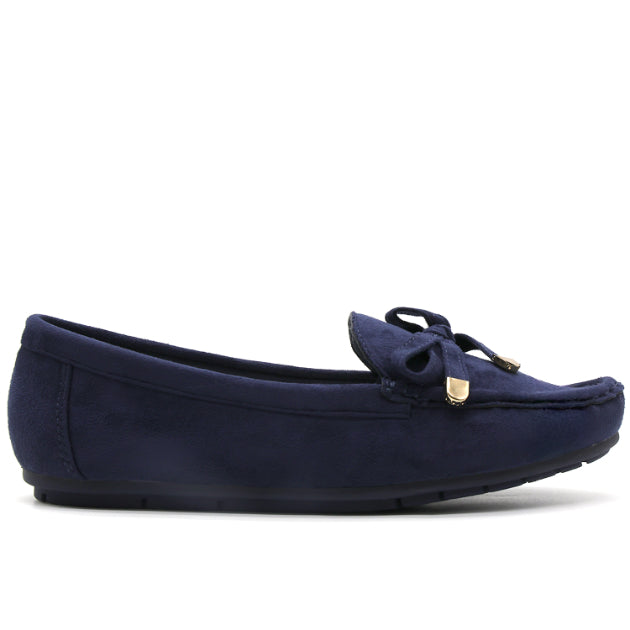 Navy Ultra-Flex Moccasin