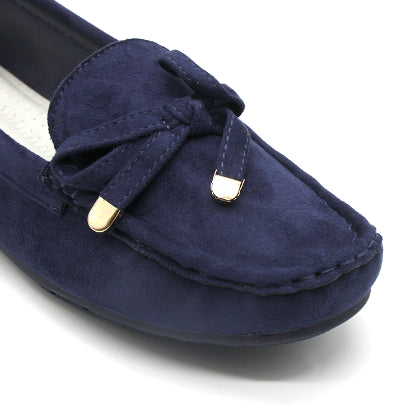 Navy Ultra-Flex Moccasin