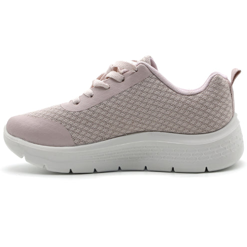 Pink Soft-Knit Sneaker in Pink – inner side view