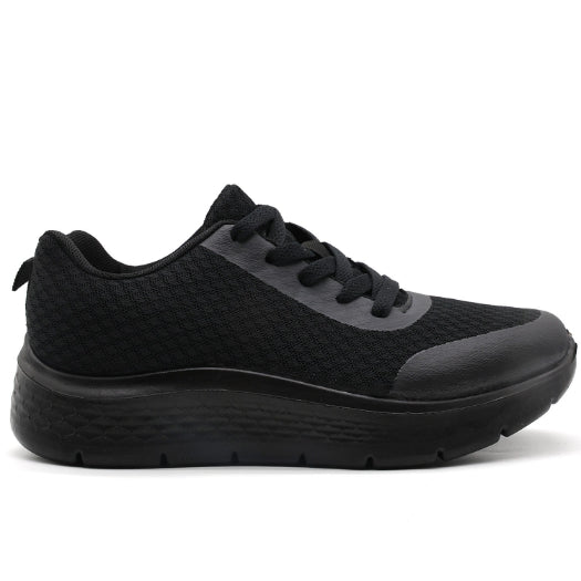 Black Soft-Knit Sneaker