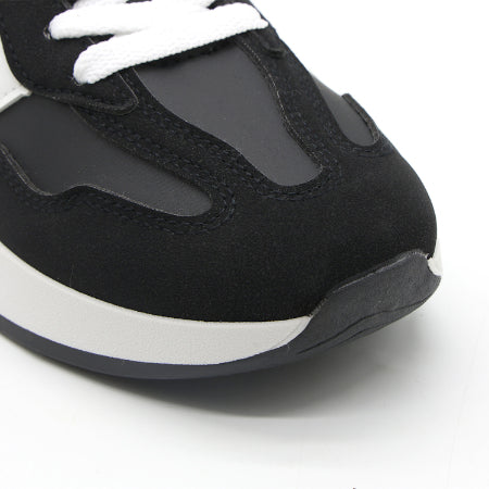 Black Retro Side-Stripe Runner – view 7