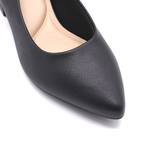 BR Black Pointed Slingbacks – view 7