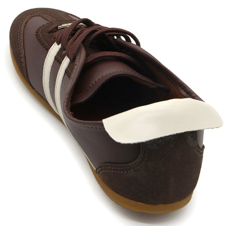 BR Brown Slim Stripe Sneakers – view 3