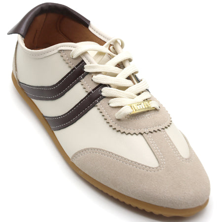 BR Cream Slim Stripe Sneakers – view 5