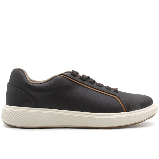 BR Brown Contrast Sneakers