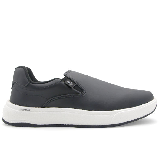 BR Lightfoam Black Slip-Ons