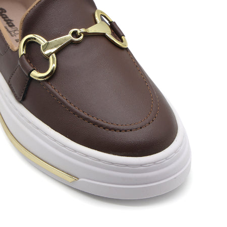 BR Brown Bit Loafer Sneakers – view 7