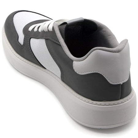 BR White Grey Mesh Sneakers – view 4