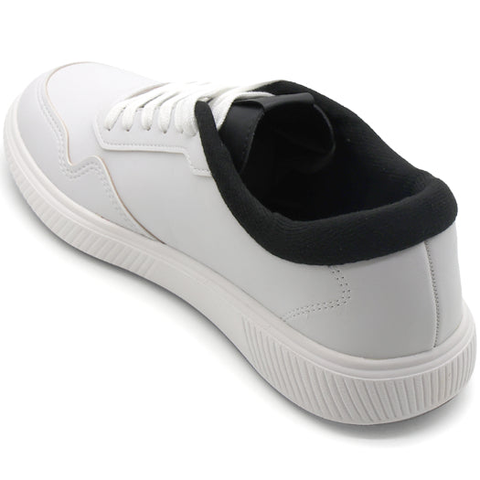 BR White Contrast Sneakers – view 4