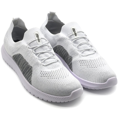 BR Actvitta White Knit Sneakers – view 2