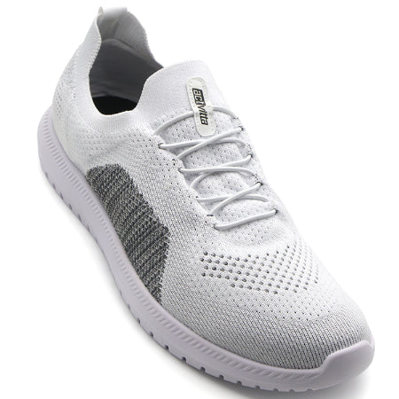 BR Actvitta White Knit Sneakers – view 5
