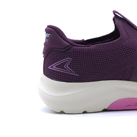 Power Stamina Arc 100 Burgundy Easy Slide Slip-Ons