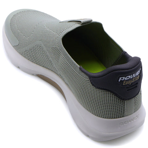 Power Stamina Arc 100 Light Green Easy Slide Slip-Ons