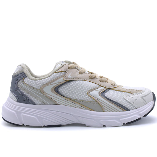 Youth Fountain Beige & Grey Sneakers