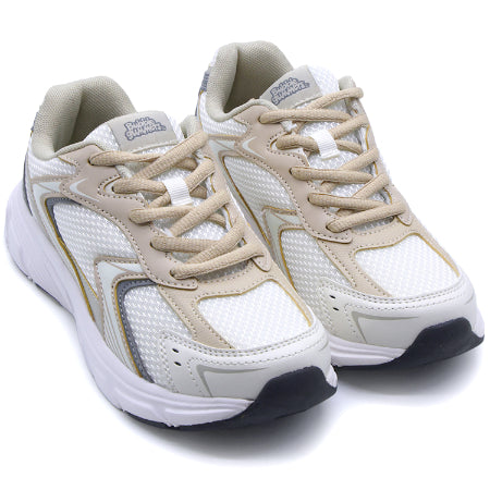 Youth Fountain Beige & Grey Sneakers