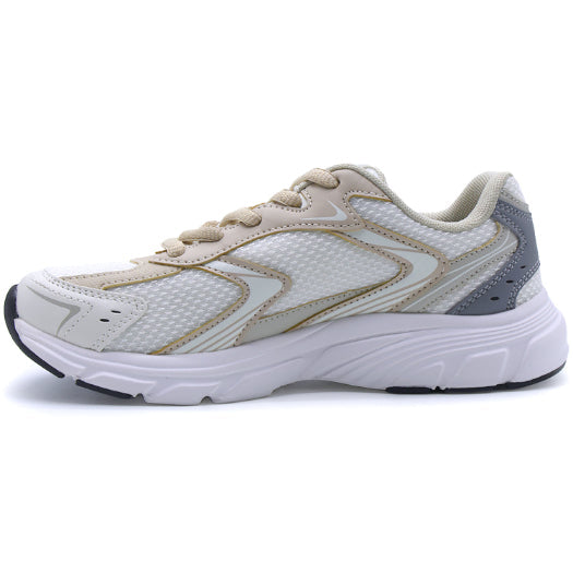 Youth Fountain Beige & Grey Sneakers