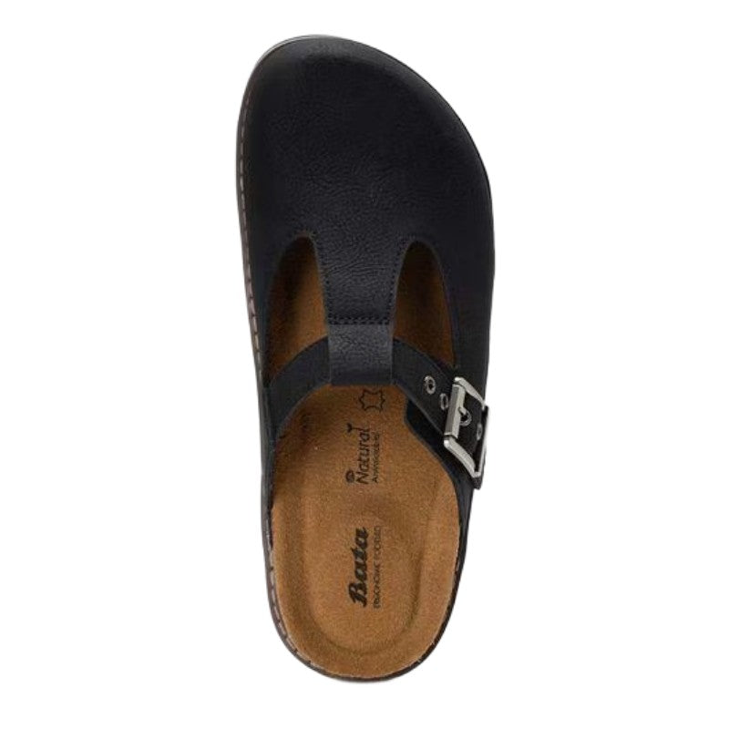 Black T-Bar Cork Slides