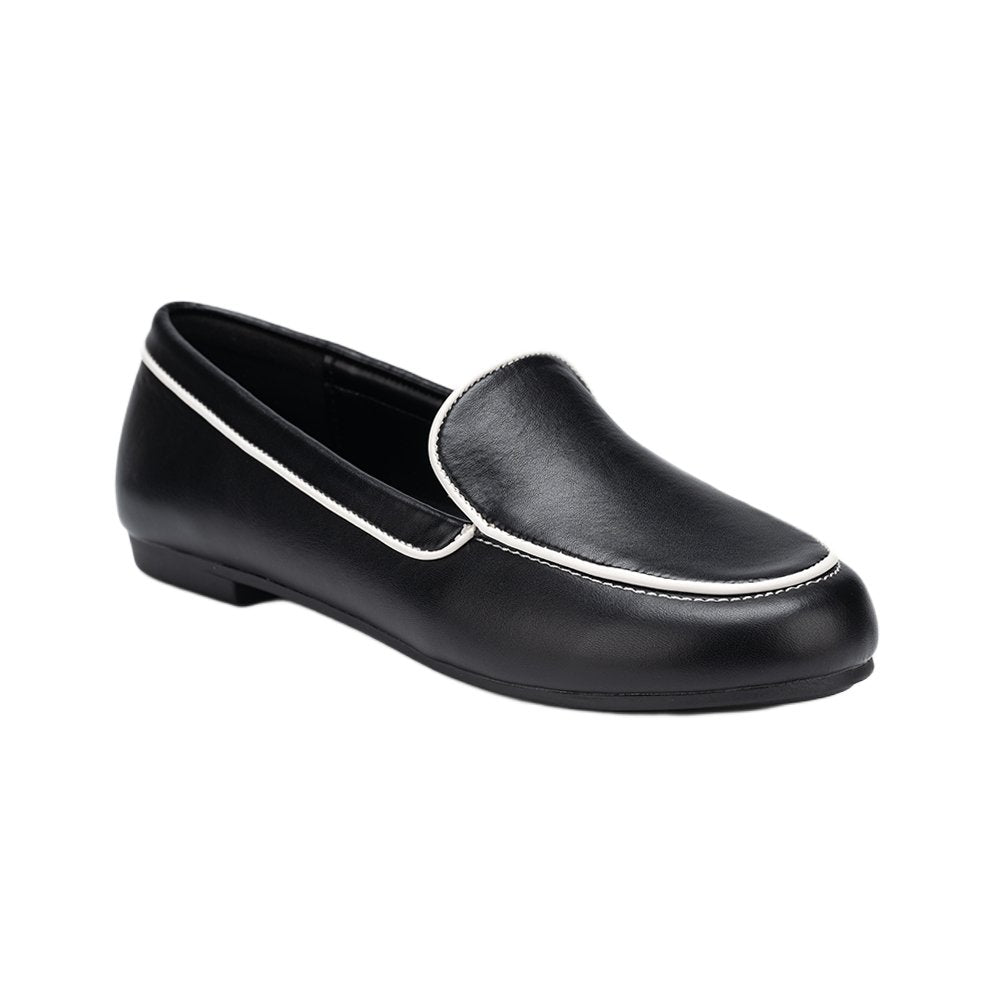 Virginia Black & White Loafers – view 2