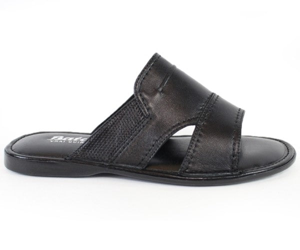 premium leather slides