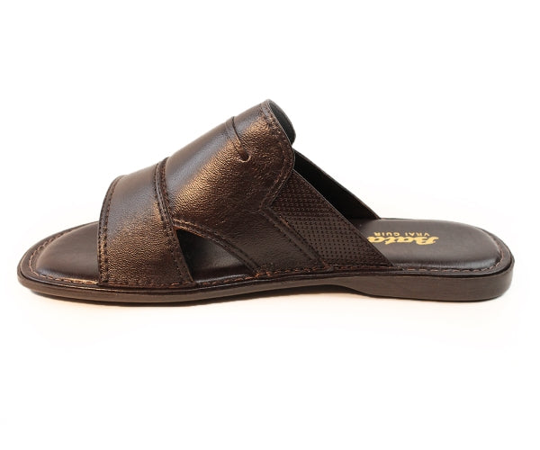 premium leather slides