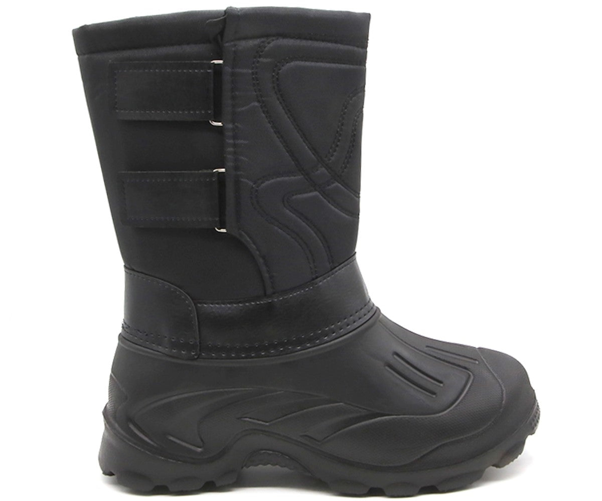 black snowboot