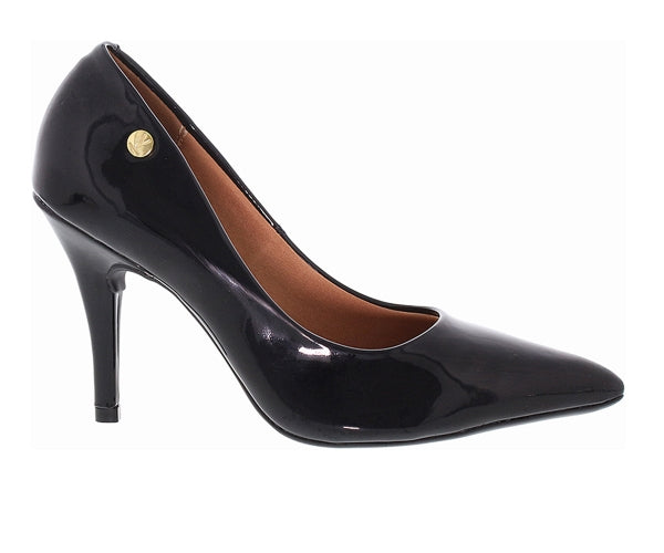 classic high black patent pointed-toe pumps