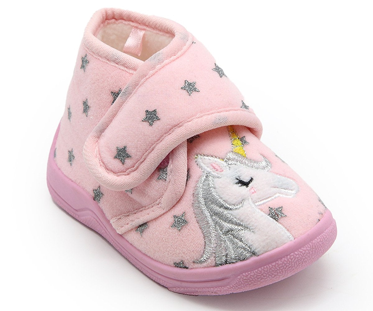 pink unicorn slippers