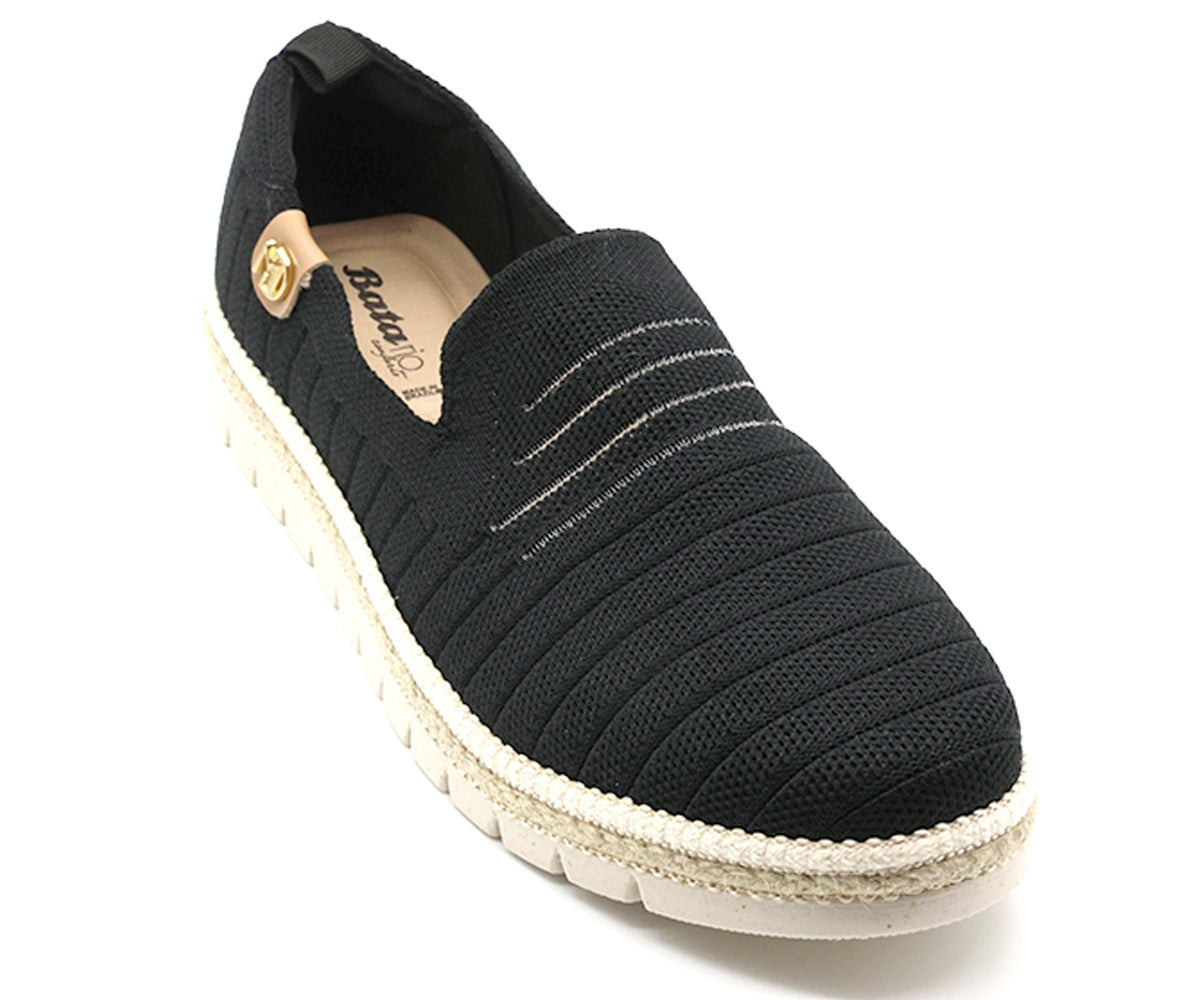 br ultracomfy blk knit espadrille